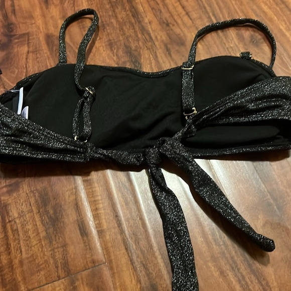3/$30 NWT California Waves Bandeau top sparkle Medium - Picture 7 of 9